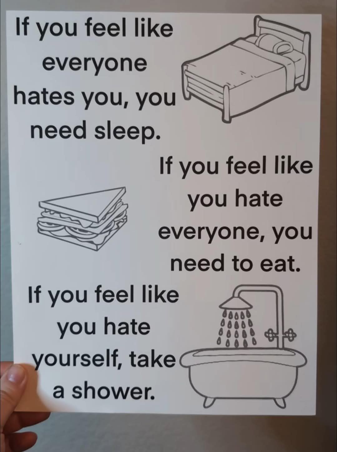 This meme is a humorous and satirical take on the common phrase "If you don't like something, don't do it." The image presents a series of absurd and humorous statements that are the opposite of the original phrase, such as "If you like sand, go to the beach" and "If you like cats, pet them." The text is written in a playful, tongue-in-cheek style, with each statement ending with a humorous and absurd "if" clause.